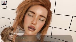 Guy Masturbates the Girl's Pussy in the Bathroom until she Cums ☠playing Adult Games☠