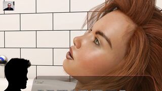 Guy Masturbates the Girl's Pussy in the Bathroom until she Cums ☠playing Adult Games☠
