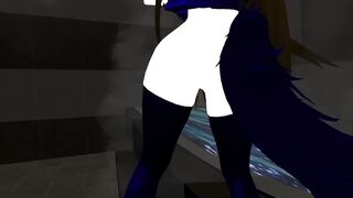 Sexy Anime Girl Seduces you into a Steamy Bath for Sex