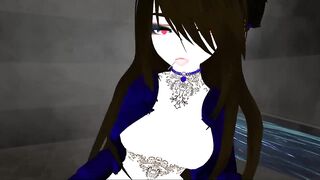 Sexy Anime Girl Seduces you into a Steamy Bath for Sex