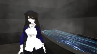 Sexy Anime Girl Seduces you into a Steamy Bath for Sex