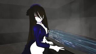 Sexy Anime Girl Seduces you into a Steamy Bath for Sex
