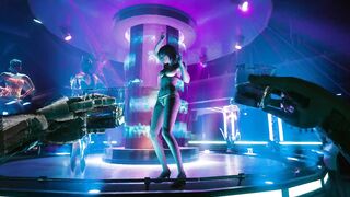 Sexy Girls in Erotic Clothes in the Cyberpunk Game | Cyberpunk 2077