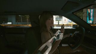 Sexy Girls in Erotic Clothes in the Cyberpunk Game | Cyberpunk 2077