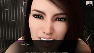 Busty Girl Cum from Orgasm and got a Vaginal Creampie ☠ Playing Adult Games ☠