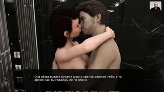 Busty Girl Cum from Orgasm and got a Vaginal Creampie ☠ Playing Adult Games ☠