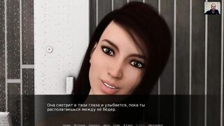 Busty Girl Cum from Orgasm and got a Vaginal Creampie ☠ Playing Adult Games ☠
