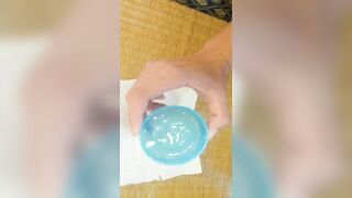 【個人撮影】オナホに中出し 大量射精 喘ぎ声あり