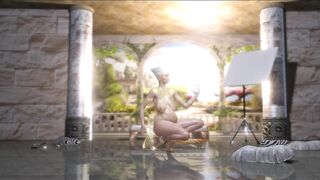 Pregnant Dora Art. Funny Nude Dance in Egypt Sextour.