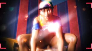 Fornite Beach Bomber+Un Jolie Effets Visuelle