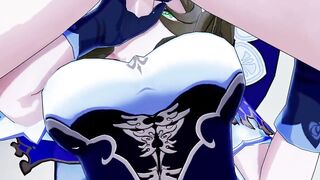 LISA Genshin Impact 3D HENTAI 1/6