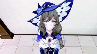 LISA Genshin Impact 3D HENTAI 1/6