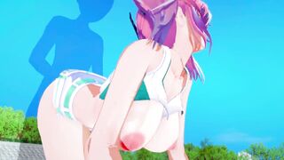 Bremerton Azur Lane 3D HENTAI 3/5