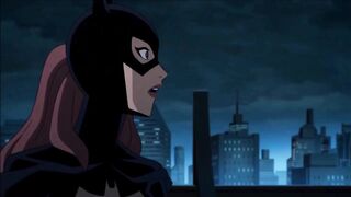 Batgirl Gets Frisky and Flashes her Tits - Batman Cartoon Hentai Porn