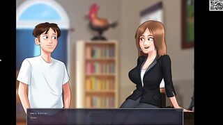 All Sex Scenes with miss Bissette - Summertime Saga