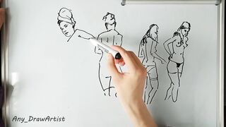 Drawing Beautiful Girls