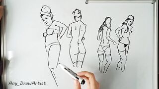 Drawing Beautiful Girls