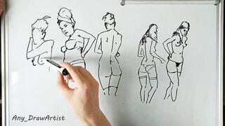 Drawing Beautiful Girls