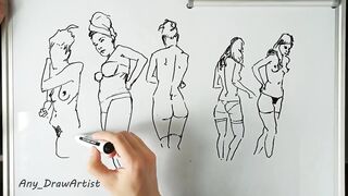 Drawing Beautiful Girls