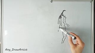 Drawing Beautiful Girls