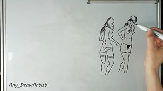 Drawing Beautiful Girls