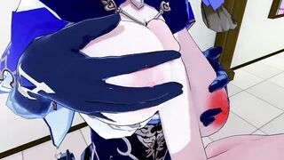 LISA Genshin Impact 3D HENTAI 2/6
