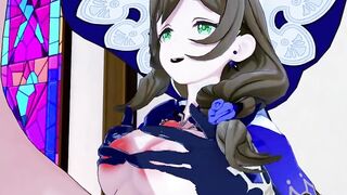 LISA Genshin Impact 3D HENTAI 2/6