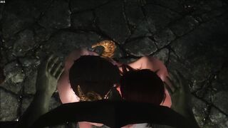 Skyrim : Sex with Orc FFM