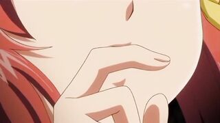 Anime Girl Plays with herself in Woods