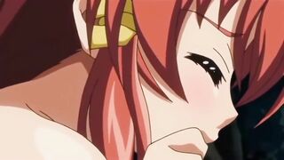Anime Girl Plays with herself in Woods