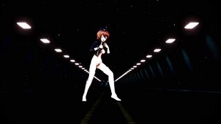 Mmd R18 Maho Nishizumi Fuck during her Monthly Period 3d Hentai all Men Cum inside her Pussy
