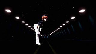 Mmd R18 Maho Nishizumi Fuck during her Monthly Period 3d Hentai all Men Cum inside her Pussy