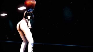Mmd R18 Maho Nishizumi Fuck during her Monthly Period 3d Hentai all Men Cum inside her Pussy