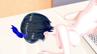 Ruka Sarashina Kanojo Okarishimasu 3D HENTAI 8/8