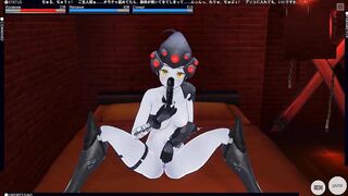 3D HENTAI OVERWATCH Widow Masturbation Orgasm