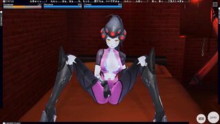 3D HENTAI OVERWATCH Widow Masturbation Orgasm