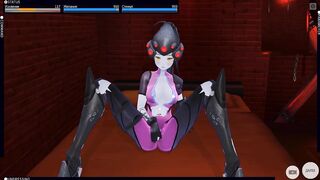 3D HENTAI OVERWATCH Widow Masturbation Orgasm