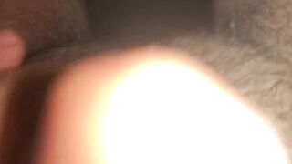 Older Sister Asleep while I Play with my Hairy Pussy (onlyfans in Bio)