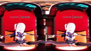 Genshin Impact - Fischl Fucked on the Table [UNCENSORED VR HENTAI 4K]