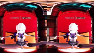 Genshin Impact - Fischl Fucked on the Table [UNCENSORED VR HENTAI 4K]