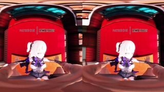 Genshin Impact - Fischl Fucked on the Table [UNCENSORED VR HENTAI 4K]