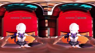 Genshin Impact - Fischl Fucked on the Table [UNCENSORED VR HENTAI 4K]