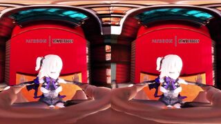 Genshin Impact - Fischl Fucked on the Table [UNCENSORED VR HENTAI 4K]
