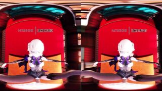 Genshin Impact - Fischl Fucked on the Table [UNCENSORED VR HENTAI 4K]