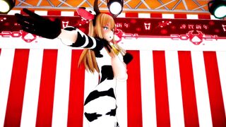 Mmd Bismarck Bushy Hair on her Pussy even Pubic Lice is Present Yuck still Fatter Man Fuck her