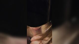 Personal Shooting Blow Lover Gal Mom Blames the Glans with a Vacuum Blowjob Amateur