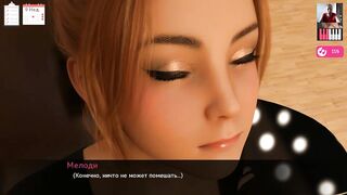 Sex with a Cute Girlfriend on the Piano - Porn Game HD (Rus Sub)