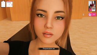 Sex with a Cute Girlfriend on the Piano - Porn Game HD (Rus Sub)