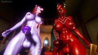 A Succubus, Giantess & Draenei Futanari Fantasy Pt 1 - a Duskhaven Futa HMV