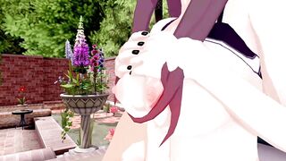 Hu Tao Genshin Impact 3D HENTAI 3/8